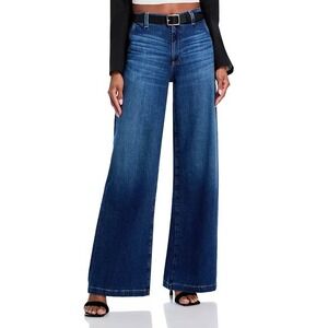 AG Adriano Goldschmied Stella Low Slung Palazzo Wide Leg in Plume Jeans Size 30